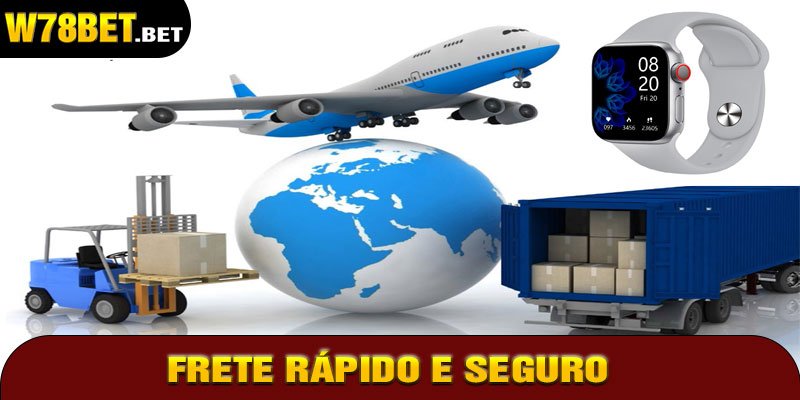 Frete rápido e seguro